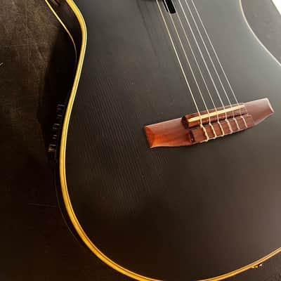 Ibanez TOD10N Tim Henson Signature Nylon Acoustic-Electric Guitar - Black w/Ibanez Gig Bag image 3