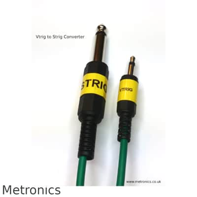 V-Trig (3.5mm Jack) to S-Trig (6.35mm Jack) Converter Cable TAP TEMPO DELAY image 3