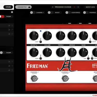 Friedman IR-J Jake E. Lee Signature Dual Tube Preamp 2024 - Present - Red / White image 7