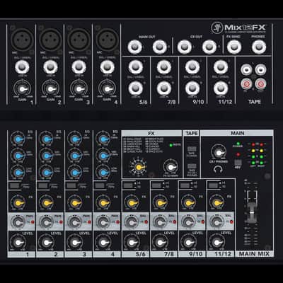 Mackie 12-channel Compact Mixer w/ FX image 1