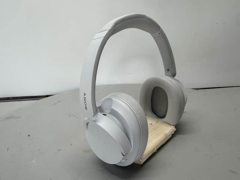 Sony WH-1000XM5 Wireless Noise Canceling Headphones Silver White Bluetooth image 1