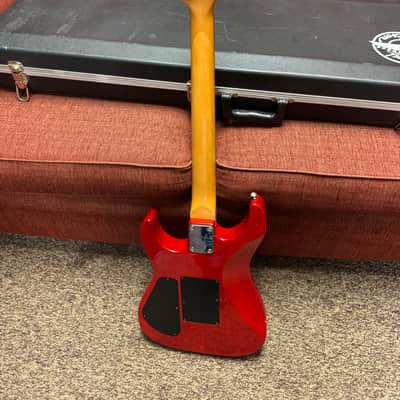 Jackson X Series DX10D Dinky Japan 2006 Amber Sunburst w/Jackson Case image 7