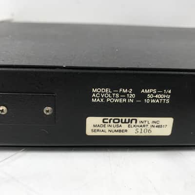 Crown FM-2 FM Two Stereo Radio Tuner image 7