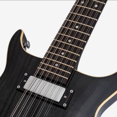 Washburn H12TB | Wing Series Hawk 12-String Electric Guitar w/Gigbag, Trans Black, Full Warranty! image 16
