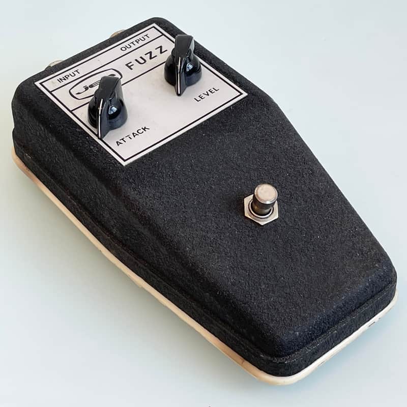1969 JEN Fuzz Face Black V828 Tone Bender by Vox UK Made in Italy