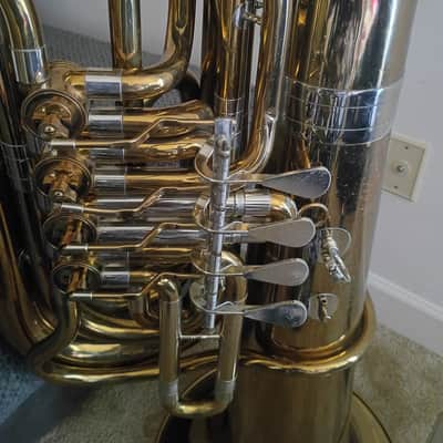 V.F Cerveny ROTARY 4 VALVE TUBA image 6