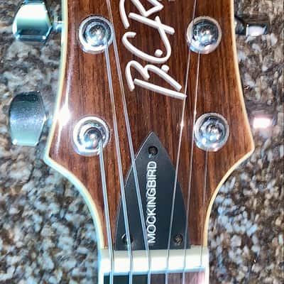 B.C. Rich Mockingbird nj Exotic  Classic Natural electric guitar made in Korea image 3