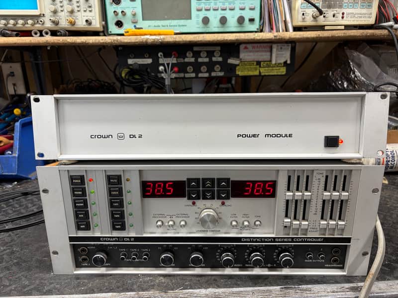 Crown DL-2 Audiophile TOTL Preamplifier. SERVICED!