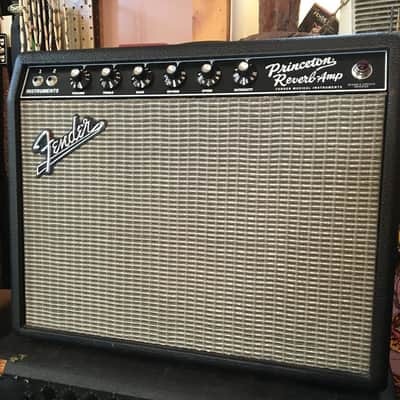 Fender '65 Reissue Princeton Reverb 2000s black image 1