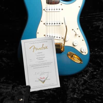 Fender Custom Shop 1960 Stratocaster Lake Placid Blue Electric Guitar 1996 Pre-Owned image 19