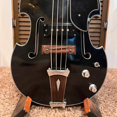 Univox Scroll Headstock Violin Beatle Bass MIJ image 1
