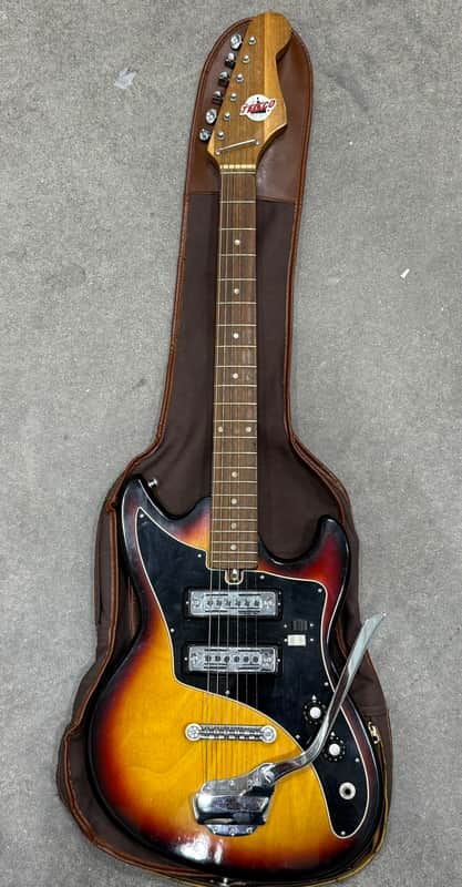 Teisco Del Rey ET-210 1960s Sunburst image 1