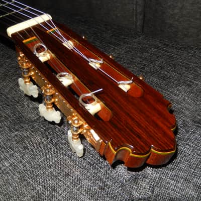 TOSHIHIKO TANAKA 20 1978 - PEDRO MALDONADO CLASS CLASSICAL/FLAMENCO CONCERT GUITAR - CEDAR/BRAZILIAN ROSEWOOD image 14