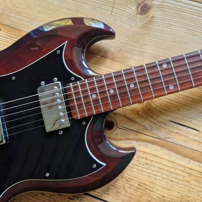 Eros Mark ii Solid 9712 SG Style Matsumoku MIJ Electric Guitar image 6