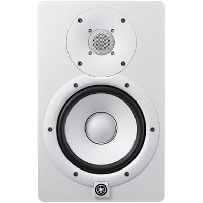 Yamaha HS7W 6.5" Powered Studio Monitor in White
