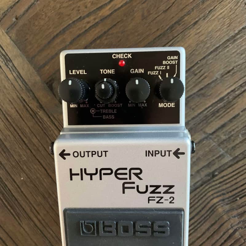 Boss FZ-2 Hyper Fuzz (Silver Label) 1993 - 1997 - Silver | Reverb