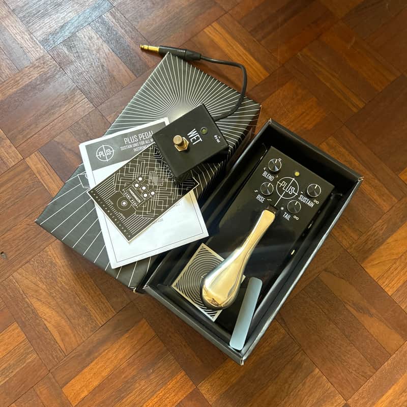 Gamechanger Audio Plus Sustain Pedal with Footswitch 2010s - Black image 1