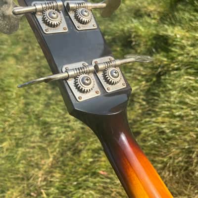ULTRA RARE 1970's Aria Pro II LB-650 ... SET NECK version (Bill Lawrence Gibson Grabber Humbuckers / 4 Way Gibson Ripper L-9S Rotary Switch / ...) + GIG BAG image 7