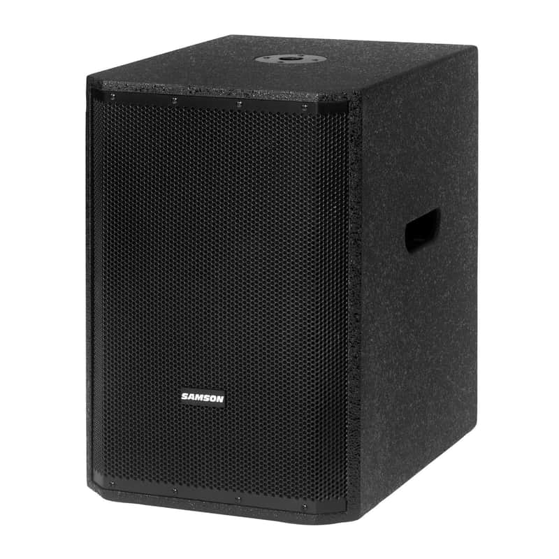 Samson RS1200A 12 Inch Active Subwoofer 100W with XLR Connectivity (Black) image 1