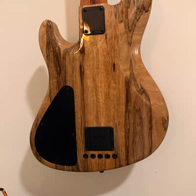Warmoth Deluxe 5 J Bass Fretless 2025 Gloss Indian Rosewood image 9