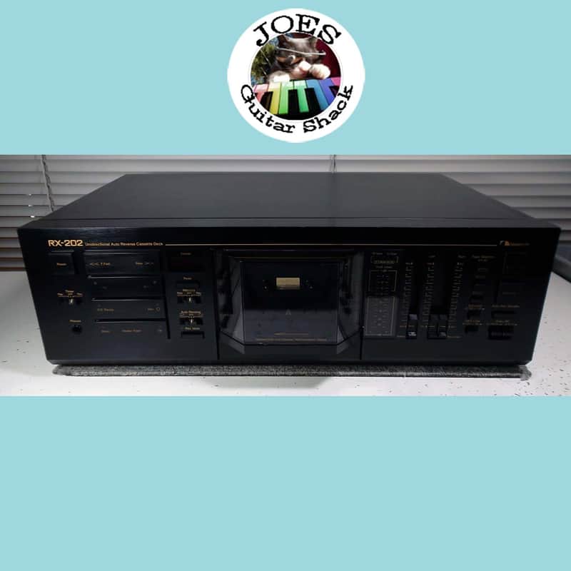 1991 Nakamichi RX-202 Uni Directional Auto Reverse UDAR Stereo Cassette Deck 120-240 Dual Voltage Selector Recapped, New Belts Fully Serviced 07-10-2026 Excellent Condition #601 image 1