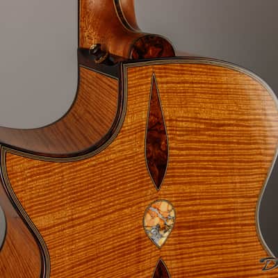 2025 Hatcher Greta 25th Anniversary, Fiddleback Mahogany/Swiss Moonspruce image 19
