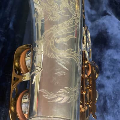P. Mauriat System 76 Alto Saxophone (3rd Edition) Greg Osby Signature Model 2020s - Silver bell / Vintage Brass body image 4