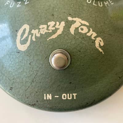 1967 Guyatone Crazy Face Tone Fuzz Pedal - RARE Germanium Fuzz Face Copy, Sounds Great image 2