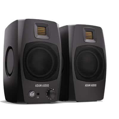 ADAM Audio D3V 3.5-inch Powered Studio Monitor Pair - Black (Open Box)