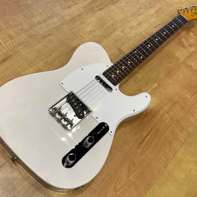 Fender Jimmy Page Mirror Telecaster 2023 Electric Guitar White Blonde image 7