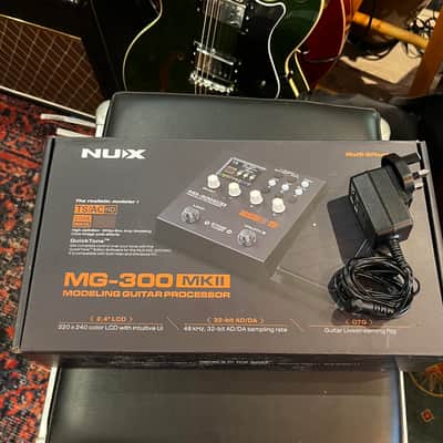NuX MG-300 MKII Modeling Guitar Processor 2025 - Present - Black image 1