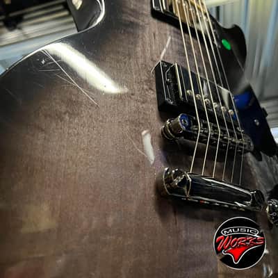 Gibson   Les Paul Studio Session Translucent Ebony Burst image 4