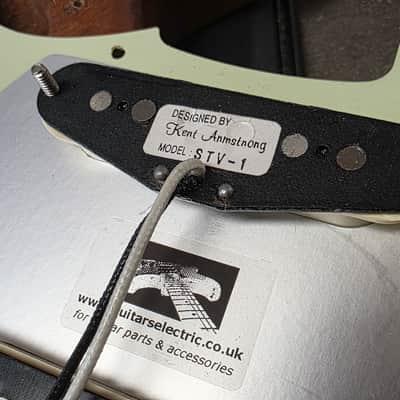 ESP SE Stratocaster Custom 80s Natural Mahogany Body USA Kent Armstrong Vintage American DiMarzio Pickup Brass Kahler Bridge Gotoh Switch MIJ Japan UK Fender Super Strat Parts Guitar Partscaster image 10