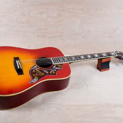 Morris WH-20 MIJ 1978 Cherry Sunburst Vintage Made in Japan MIJ w/ Bag image 2
