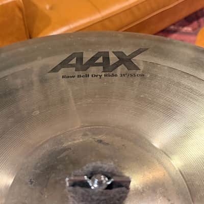 Sabian 21" AAX Raw Bell Dry Ride 2009 - 2018 image 3
