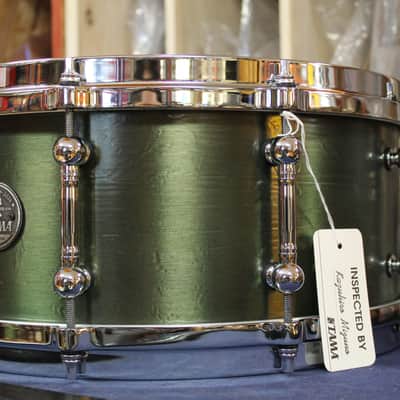Tama Liberty Bell Brass Snare Drum 6"x14" - Open Box image 2