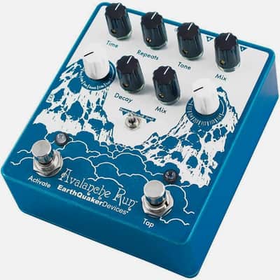 EarthQuaker Devices Avalanche Run V2 Delay Reverb Guitar Effects Pedal image 4