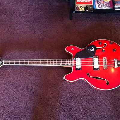 Vintage EPIPHONE EA-260 Hollow Body Electric Bass Guitar MIJ Japan BEATLES image 2