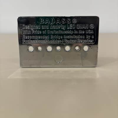 Leo Quan Badass III Bass Bridge - Chrome image 2