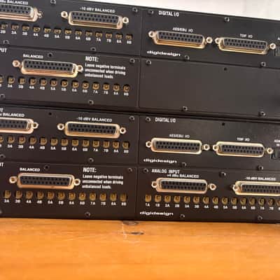 2x Digidesign 192 I/O with 3x Analogue Input and 2x Analogue Output Cards + 1 Digidesign Sync I/O 2000s - Silver image 6