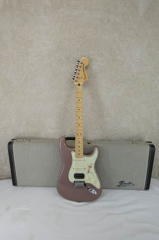 Fender VINTERA 70S STRAT Burgundy Mist #MX1337232 w/OHSC image 1