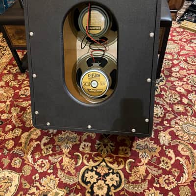 Bogner 212 SLO 2x12 Slanted Open Back Vertical Cabinet 2024 - Black image 2