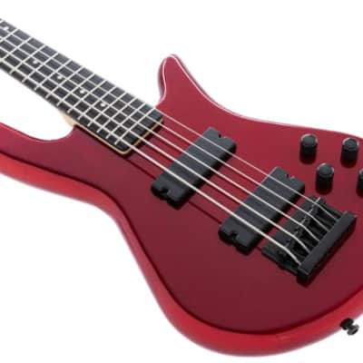 Spector Performer 5 Bass Guitar - Metallic Red image 3