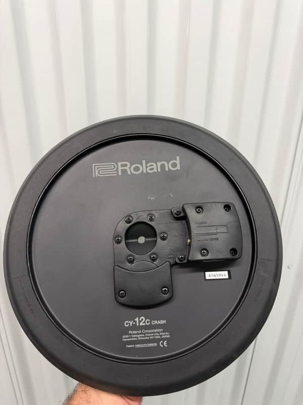 Roland CY-12C V-Cymbal 12" Crash Pad 2010s - Black image 1