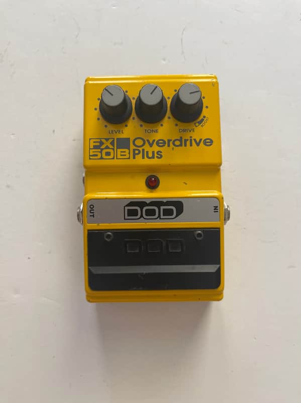 DOD Digitech FX50B Overdrive Plus Rare Vintage Guitar Effect Pedal *READ* image 1