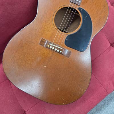 Gibson TG0 tenor guitar Mahogany 1964 w/chipboard case image 2