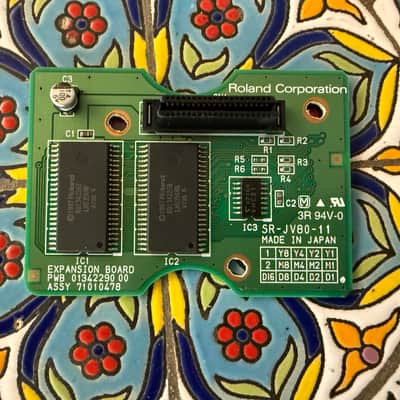 Roland SR-JV80-11 Techno Collection Expansion Board 1990s - Green image 2