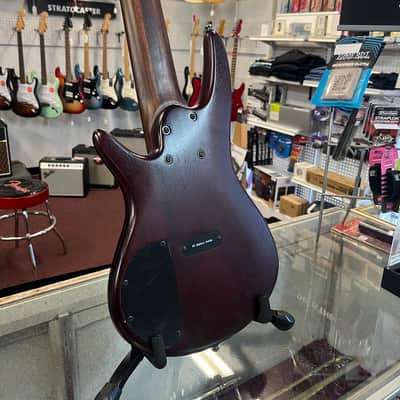 Ibanez SR506 Soundgear Series 6 String Electric Bass Made in Korea - Brown Mahogany image 11