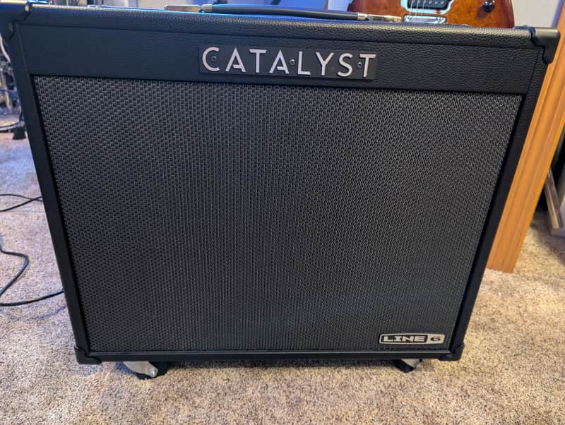 Line 6 Catalyst 100 2-Channel 100-Watt 1x12" Modeling Guitar Combo 2022 - Present - Black image 1