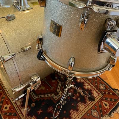 Yamaha Maple Custom Absolute Silver Sparkle image 5